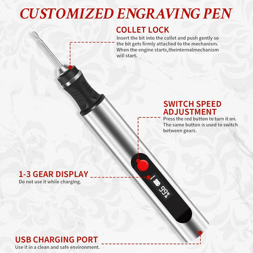 Precision Electric Engraving & Carving Pen Tool
